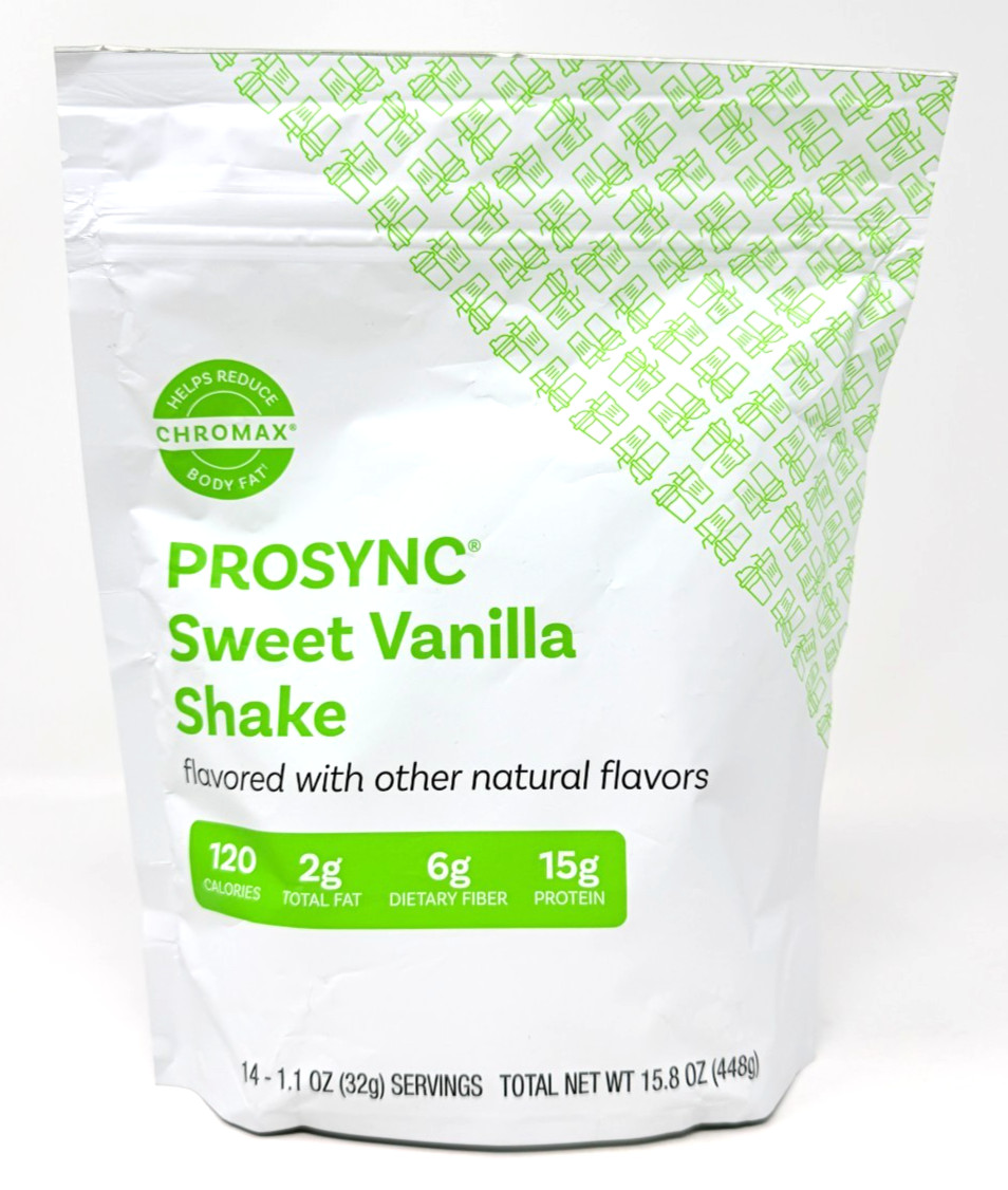 NutriSystem ProSync Sweet Vanilla Protein Shake Mix 14 Servings 15.8 oz EXP 4/27 NutriSystem ProSync Sweet Vanilla Protein Shake Mix 14 Servings 15.8 oz EXP 4/27