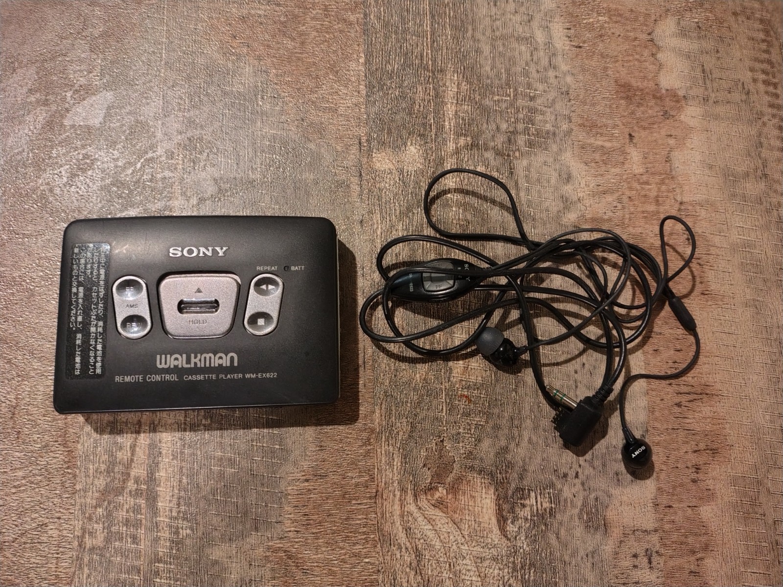 SONY WM-EX622  Walkman  Cassette Player Made in Japan  Fully Woking