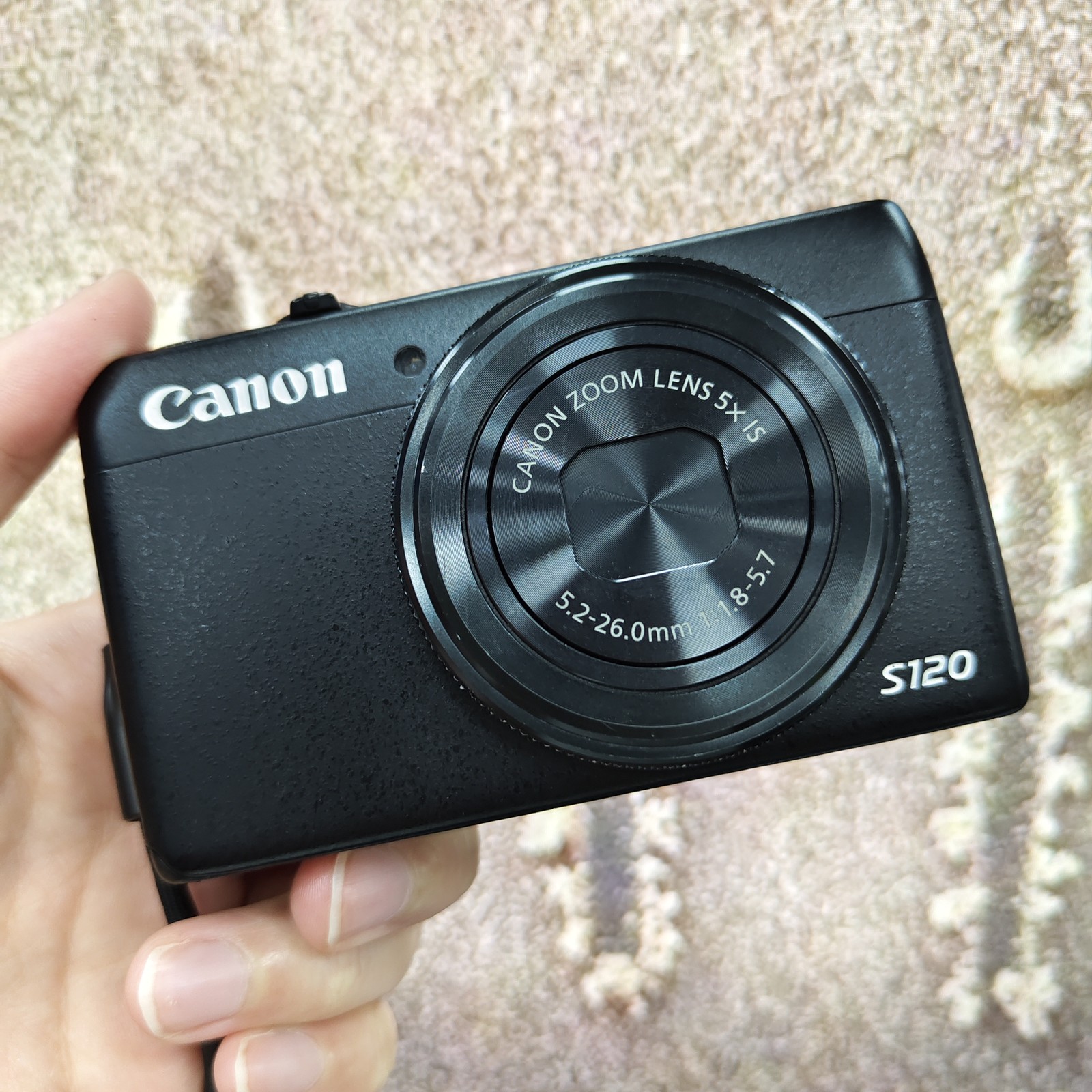 95%new Canon PowerShot S120 Digital Camera 12.1 MP 5x Optical Zoom Black