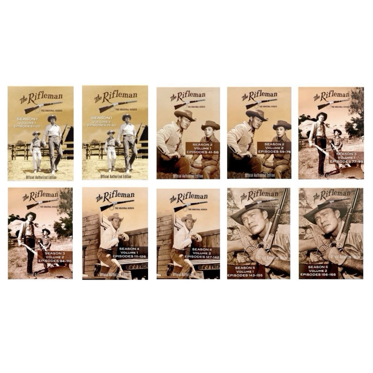 The Rifleman: The Complete Series (DVD, 1963, 27-Disc Set)