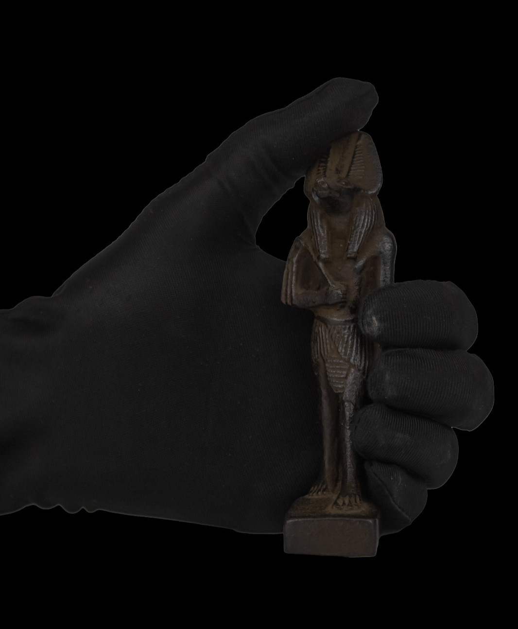 Rare Authentic Ancient Egyptian Antique Anubis God Stone Statue Figure BC