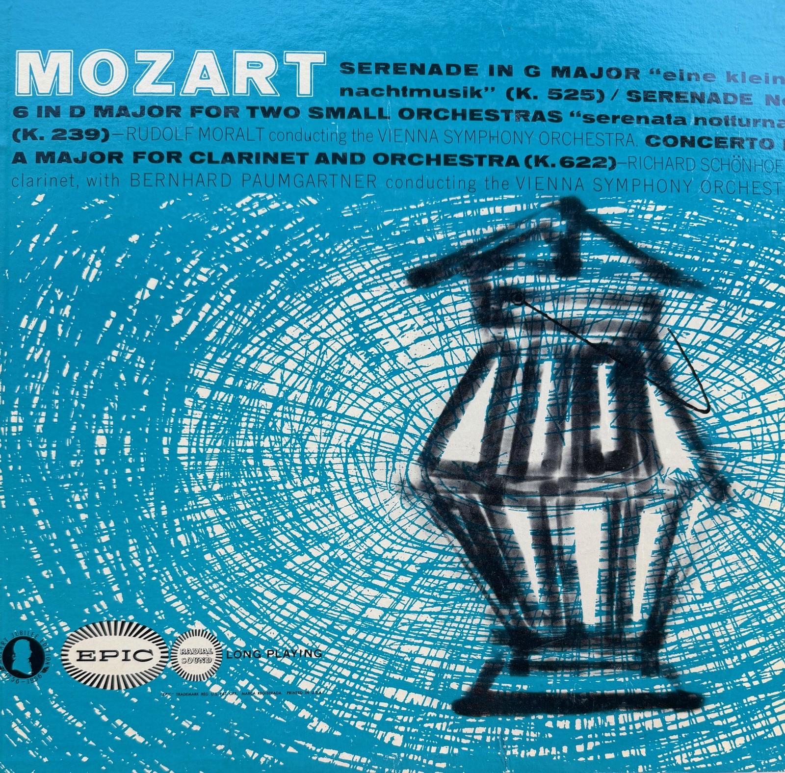 Mozart – Eine Kleine Nachtmusik - Sernata Notturna - Epic LC 3069 EXCELLENT