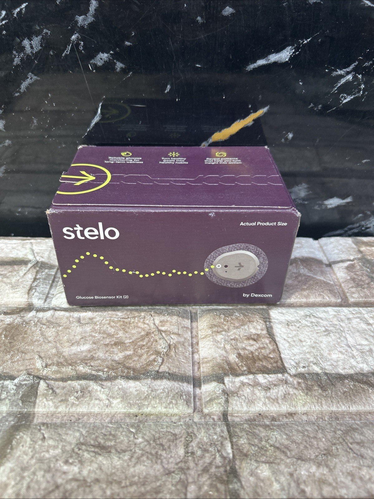 Stelo Glucose Biosensor Kit (2) - NEW/SEALED 10-30-2026*