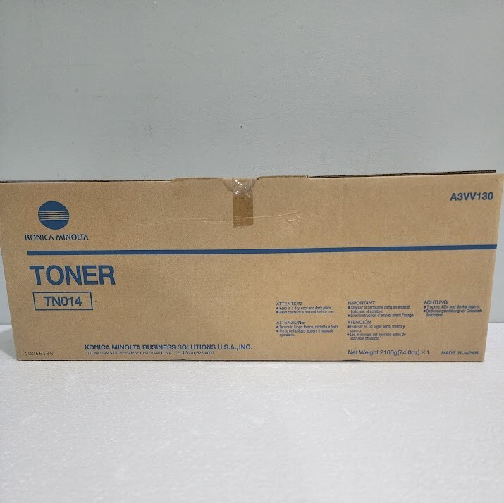 Konica Minolta A3VV130 TN014 Black Toner Cartridge TN014H Konica Minolta A3VV130 TN014 Black Toner Cartridge TN014H