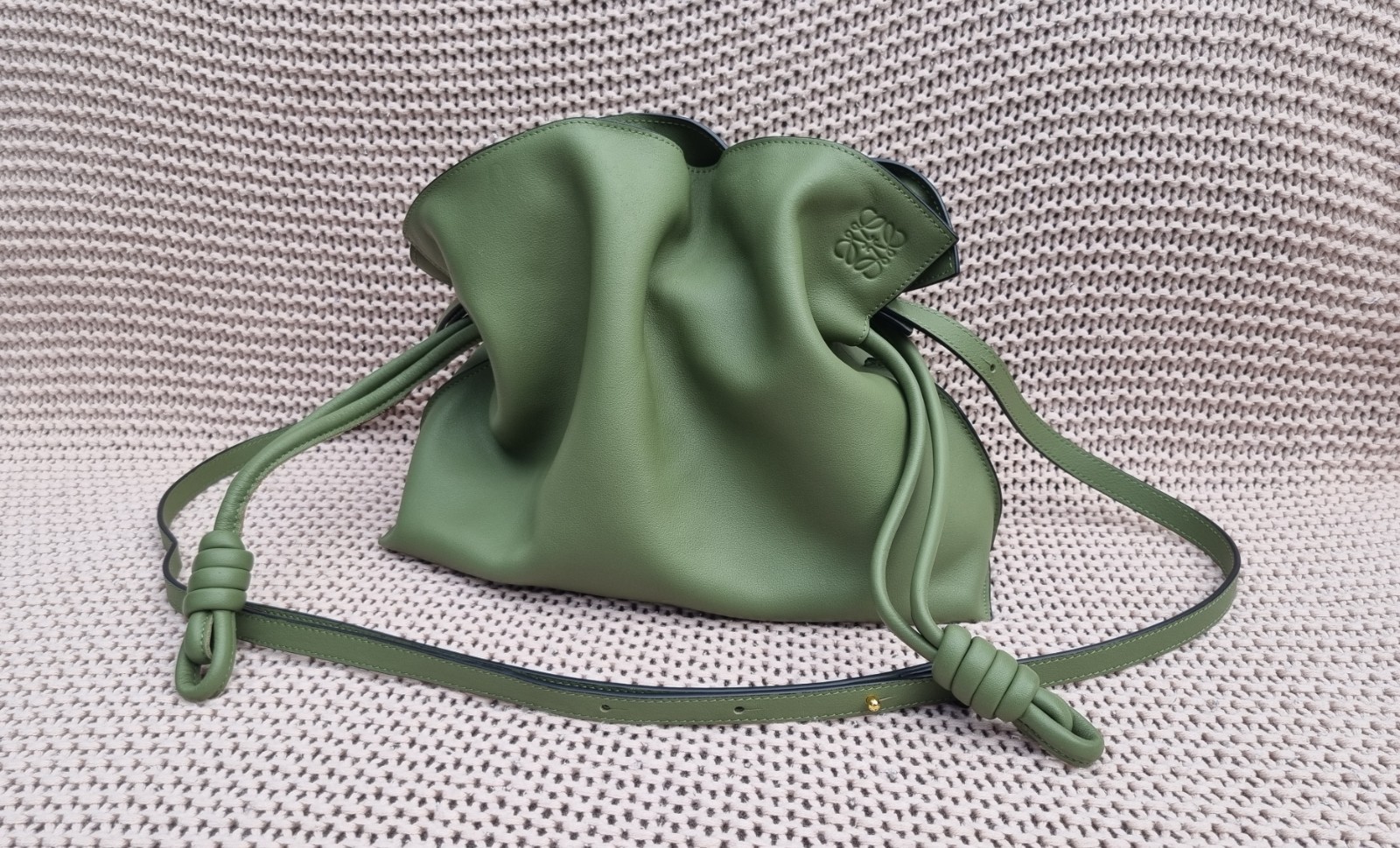 Loewe Flamenco Medium rosemary green bag Loewe Flamenco Medium rosemary green bag