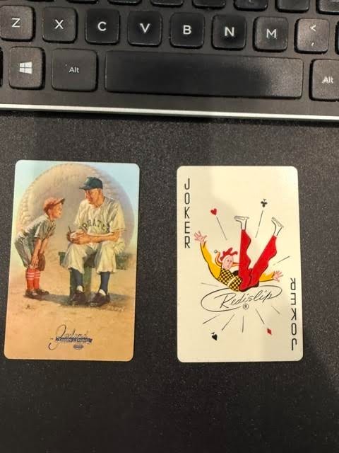 1953 Honus Wagner - Brown & Bigelow JOKER Playing Card NM