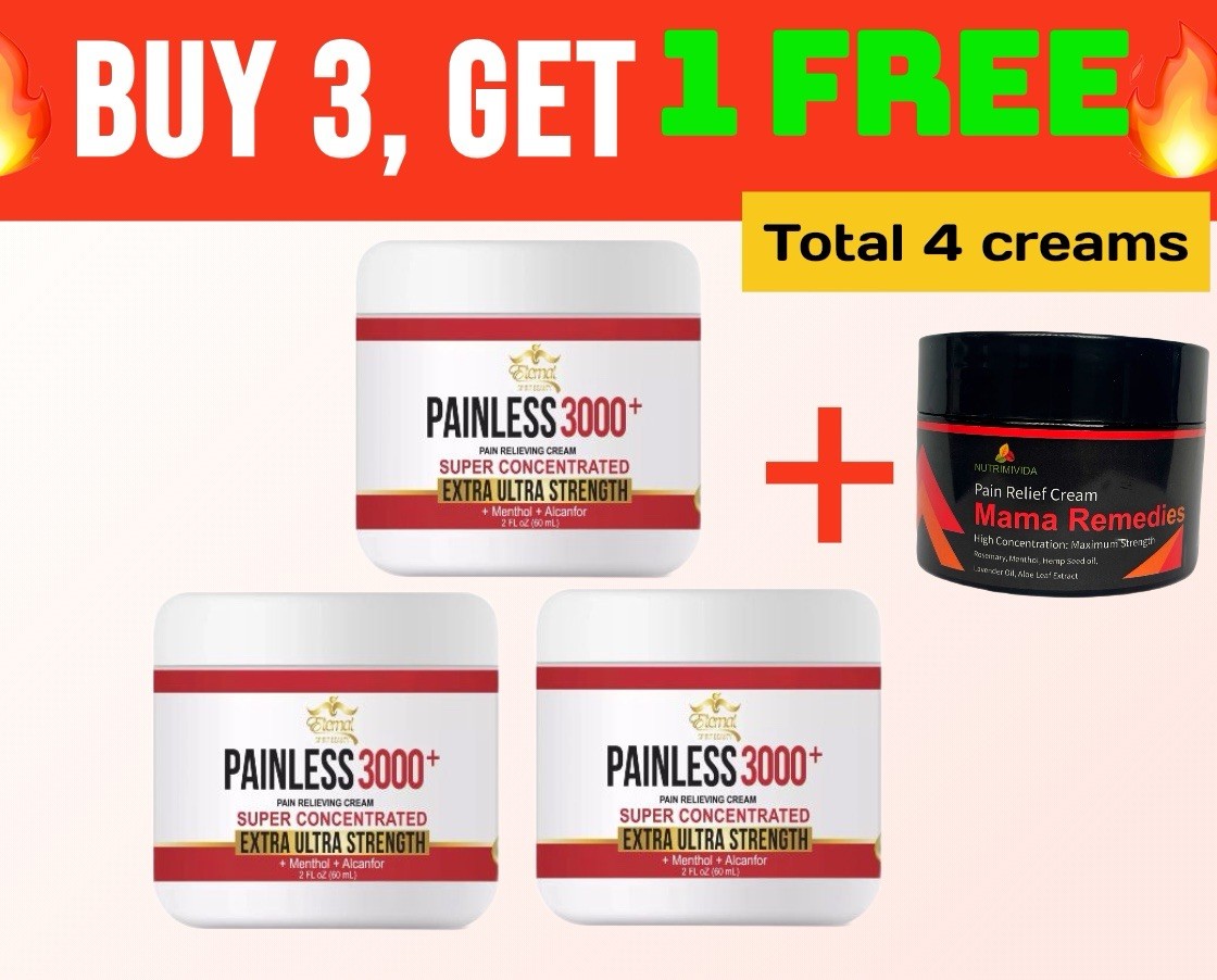 🔥 BUY 3 GET 1 FREE - PAINLESS 3000+ 4 Pack - 🔥 BUY 3 GET 1 FREE - PAINLESS 3000+ 4 Pack -