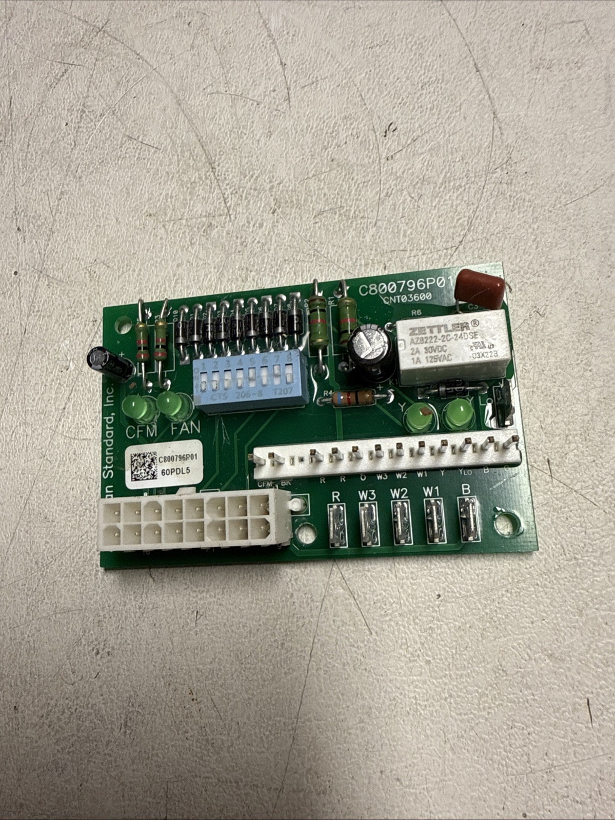 Trane American Standard C800796P01 ECM Blower Control Board Trane American Standard C800796P01 ECM Blower Control Board