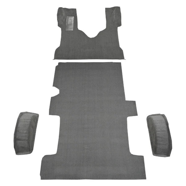 For Ford E-350 Econoline 97-98 Carpet Essex Replacement Molded Maroon Complete