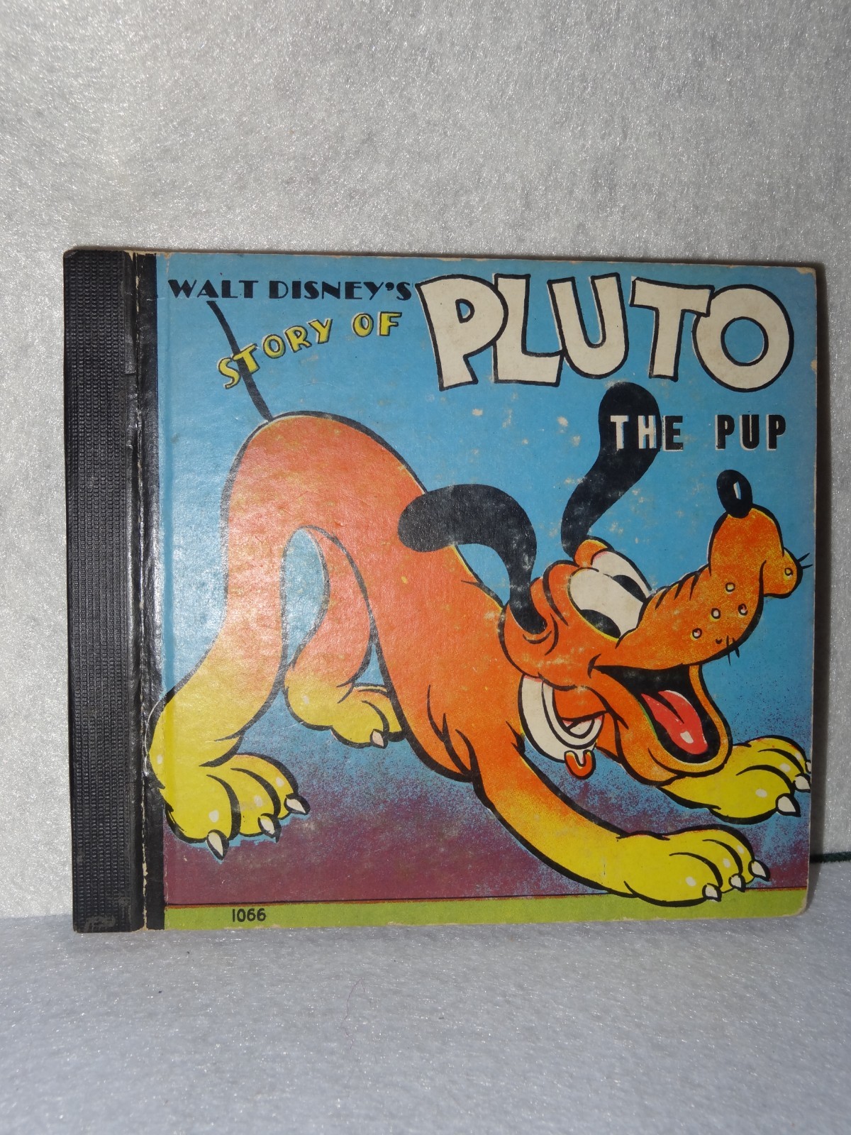 Vintage Walt Disney's Story of Pluto by Whitman Publishing 1938 Book