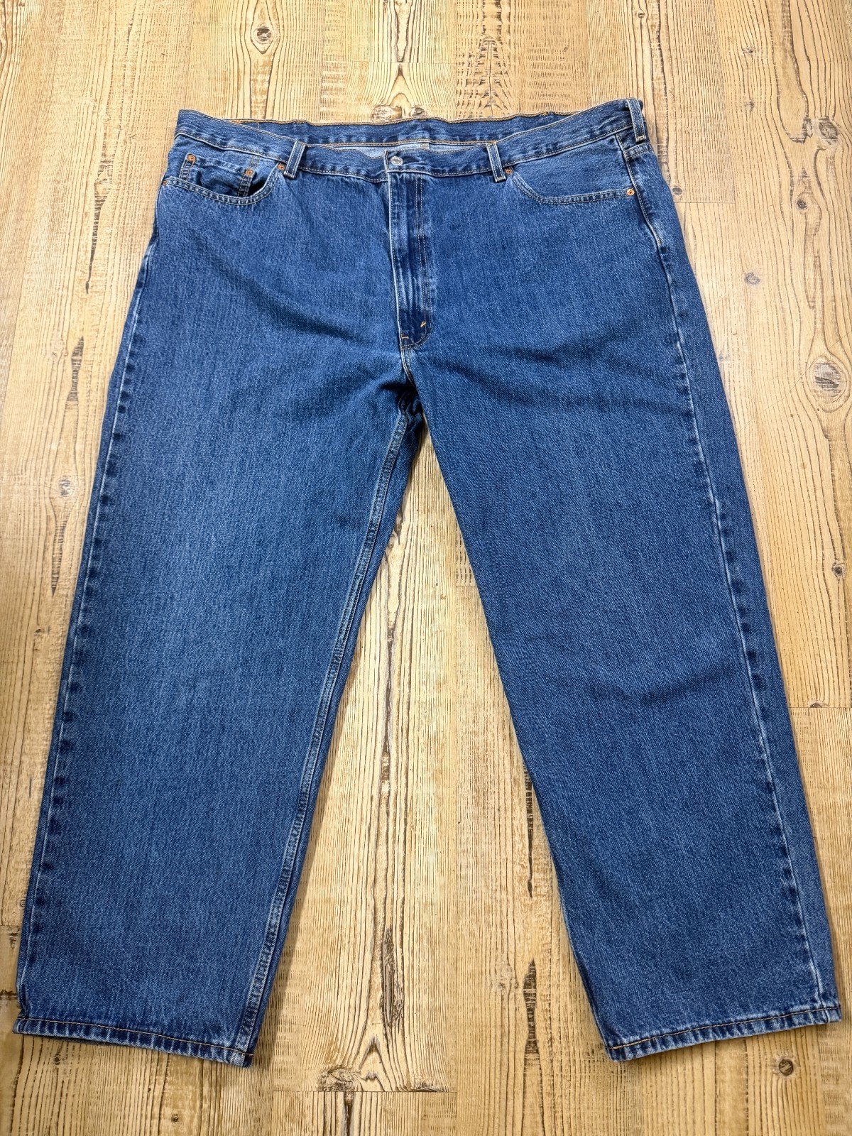 Levi\'s 550 Jeans Men\'s 48x30 Relaxed Fit Blue Denim Levi\'s 550 Jeans Men\'s 48x30 Relaxed Fit Blue Denim