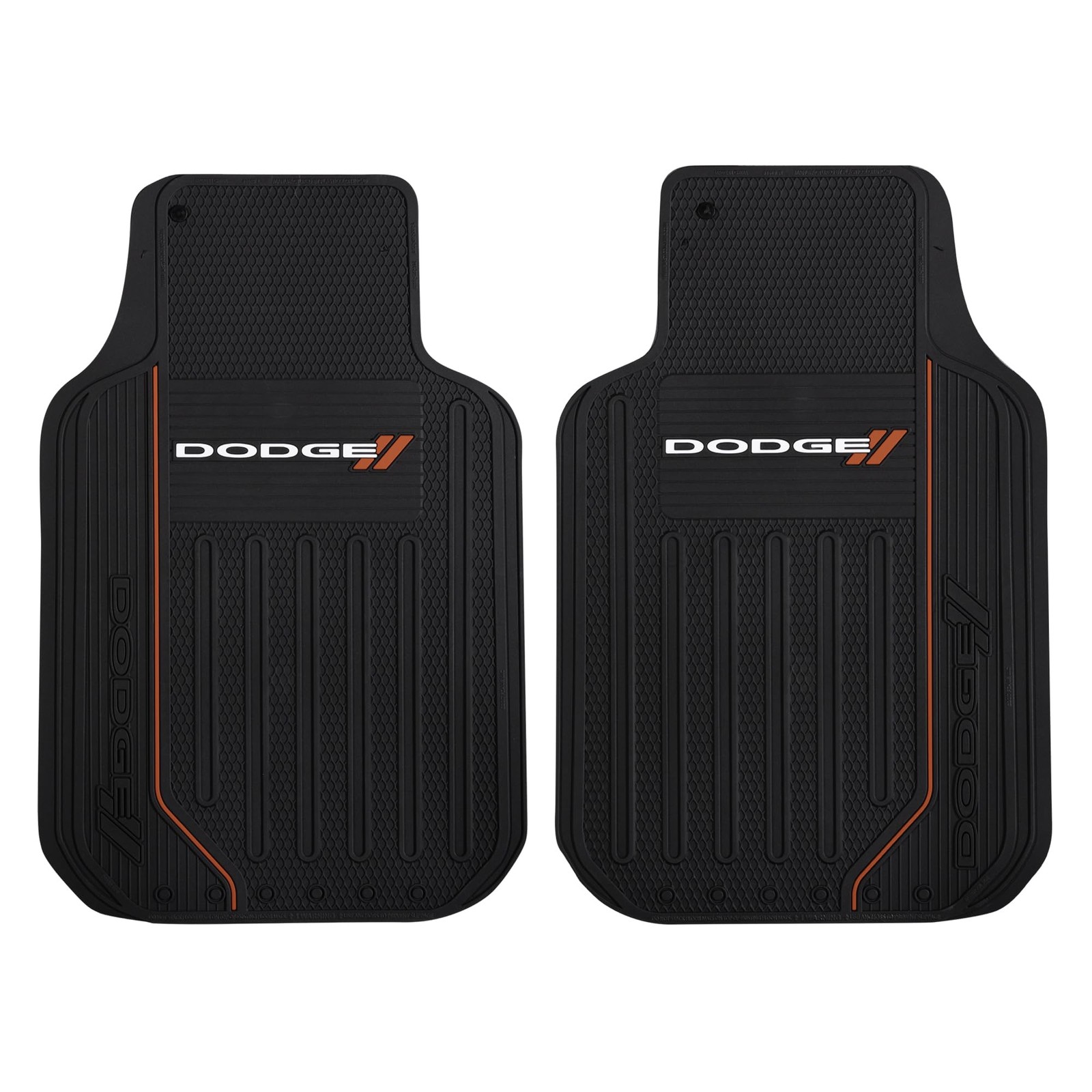 Plasticolor Elite \'Dodge\' Automotive Floor Mat Set, (001468R01), Black Plasticolor Elite \'Dodge\' Automotive Floor Mat Set, (001468R01), Black