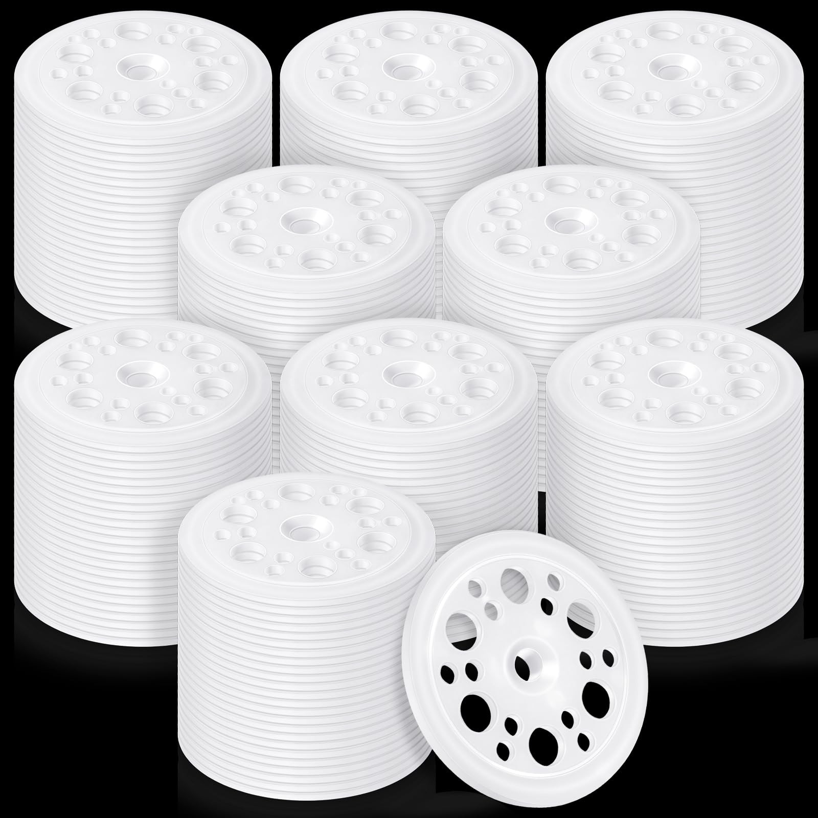1200 Pcs 1.77 Inch/ 45 Mm Plastic Washers Foam Board Insulation Load