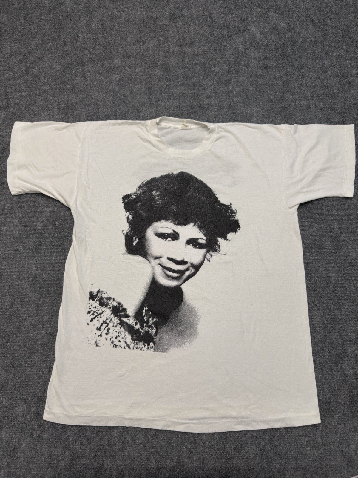 RARE Vintage 1980s Minnie Riperton Portrait Art Music Tee Mens XL Culture Soul