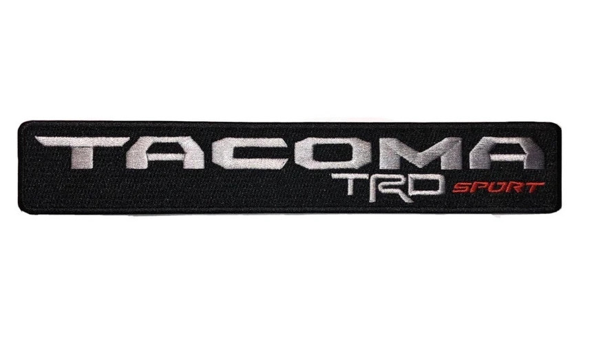 TOYOTA Tacoma TRD Sport Embroidered Iron-on PATCH Classic Logo Wholesale New
