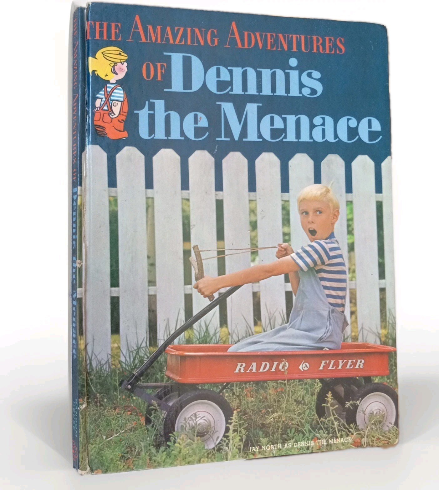 Vintage 1961 Amazing Adventures Of Dennis The Menace, TV Tie-In, Hardcover VG