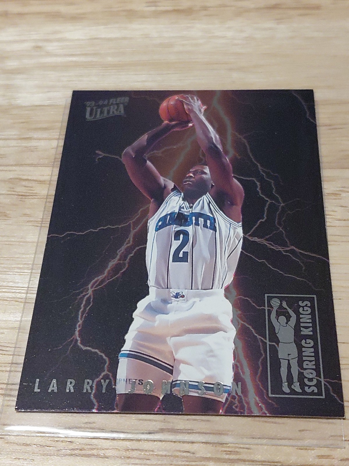 1993-94 Fleer Ultra - Scoring Kings Larry Johnson #4 Excellent 1993-94 Fleer Ultra - Scoring Kings Larry Johnson #4 Excellent