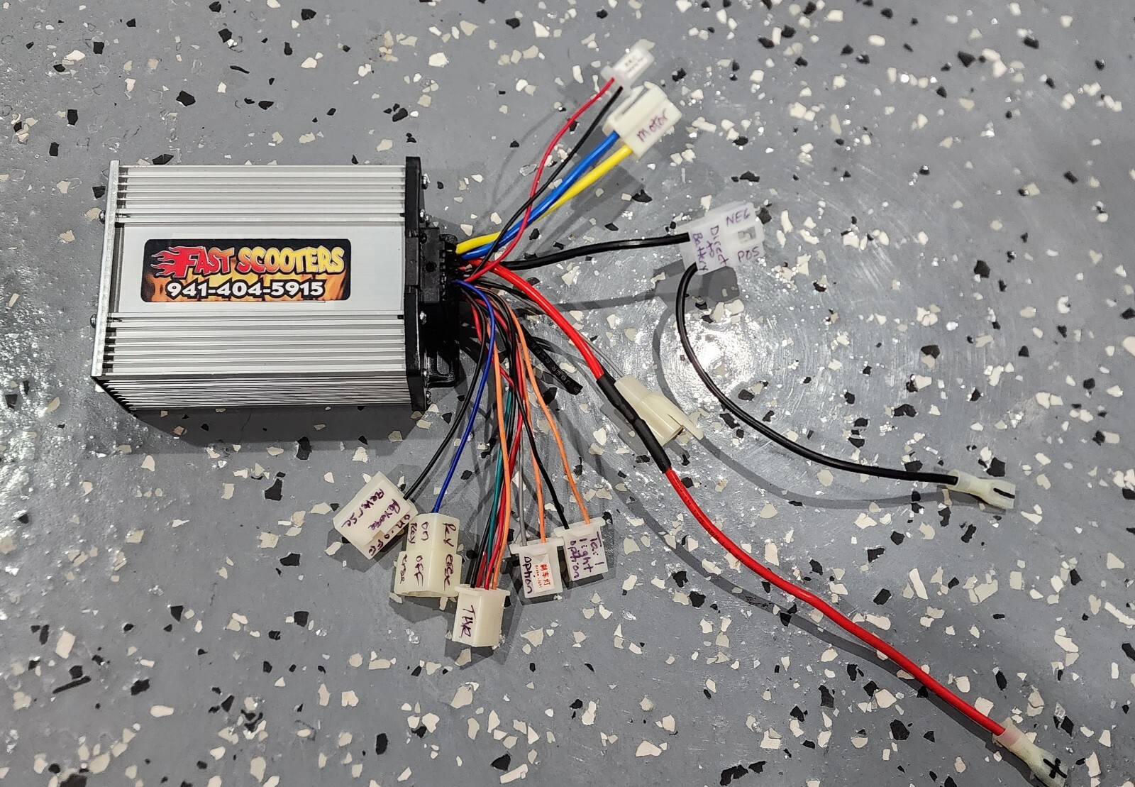 Reverse Option Upgrade 36volt - only for Dirt Quad 24v to 36v Kit OR 