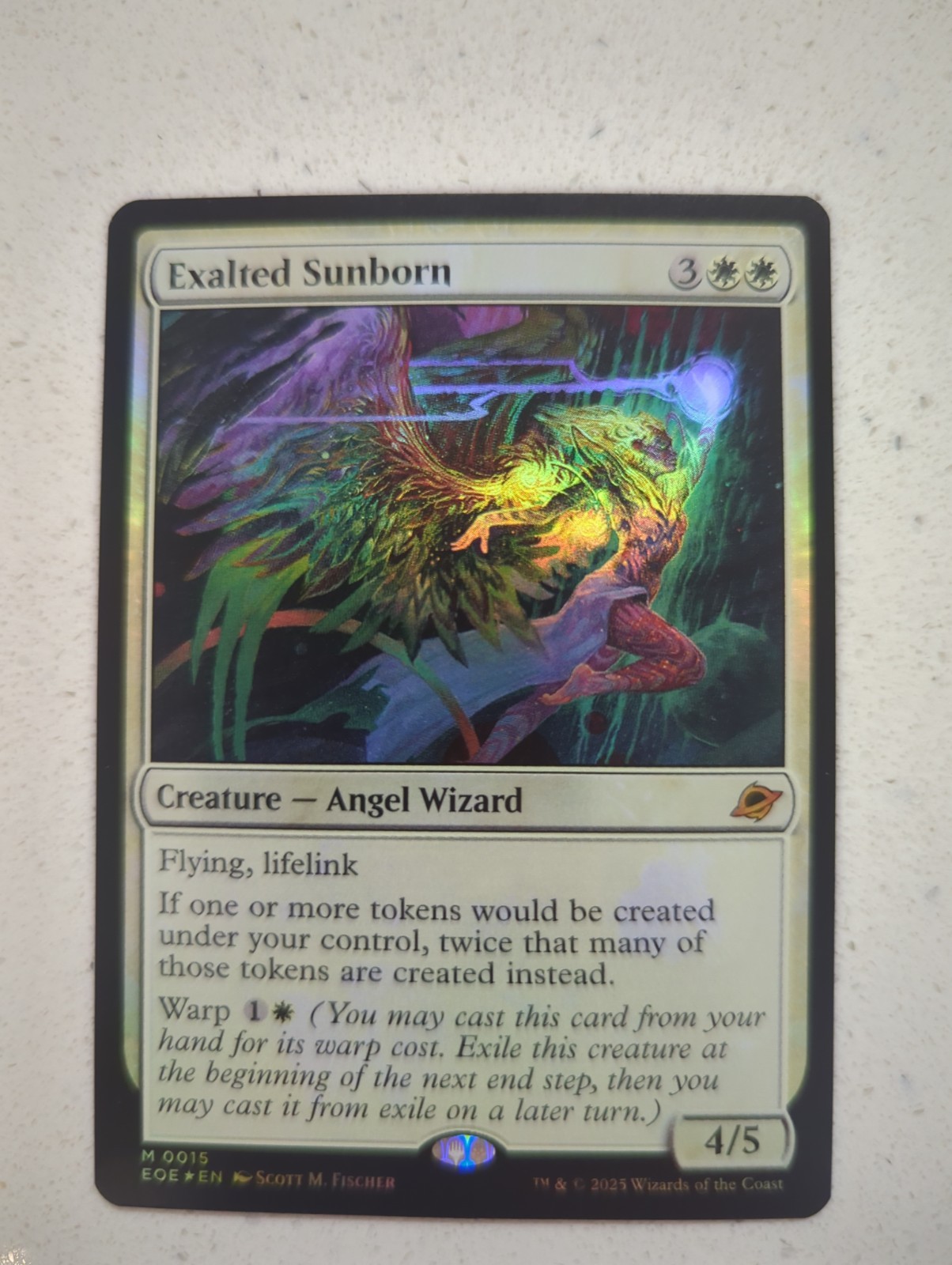 Exalted Sunborn *FOIL* MTG (EOE) Exalted Sunborn *FOIL* MTG (EOE)