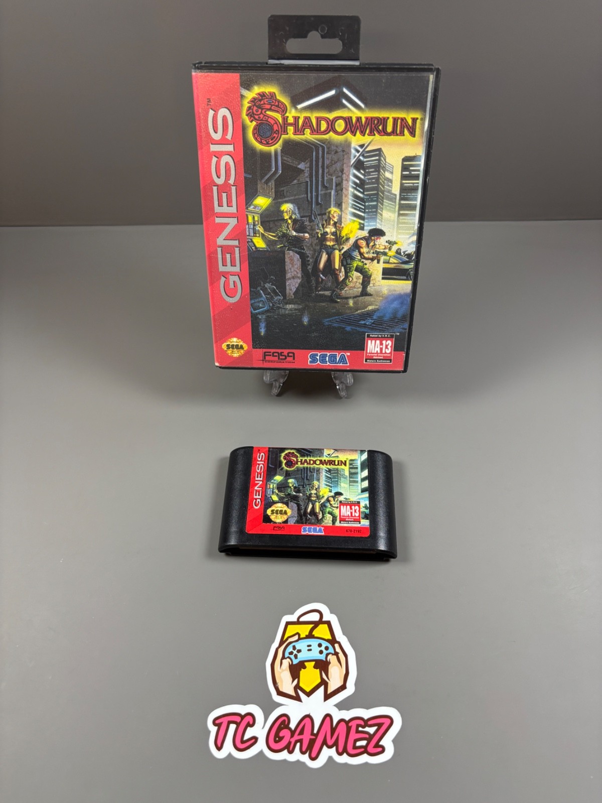 Shadowrun SEGA Genesis No Manual Works Dead Battery Shadowrun SEGA Genesis No Manual Works Dead Battery