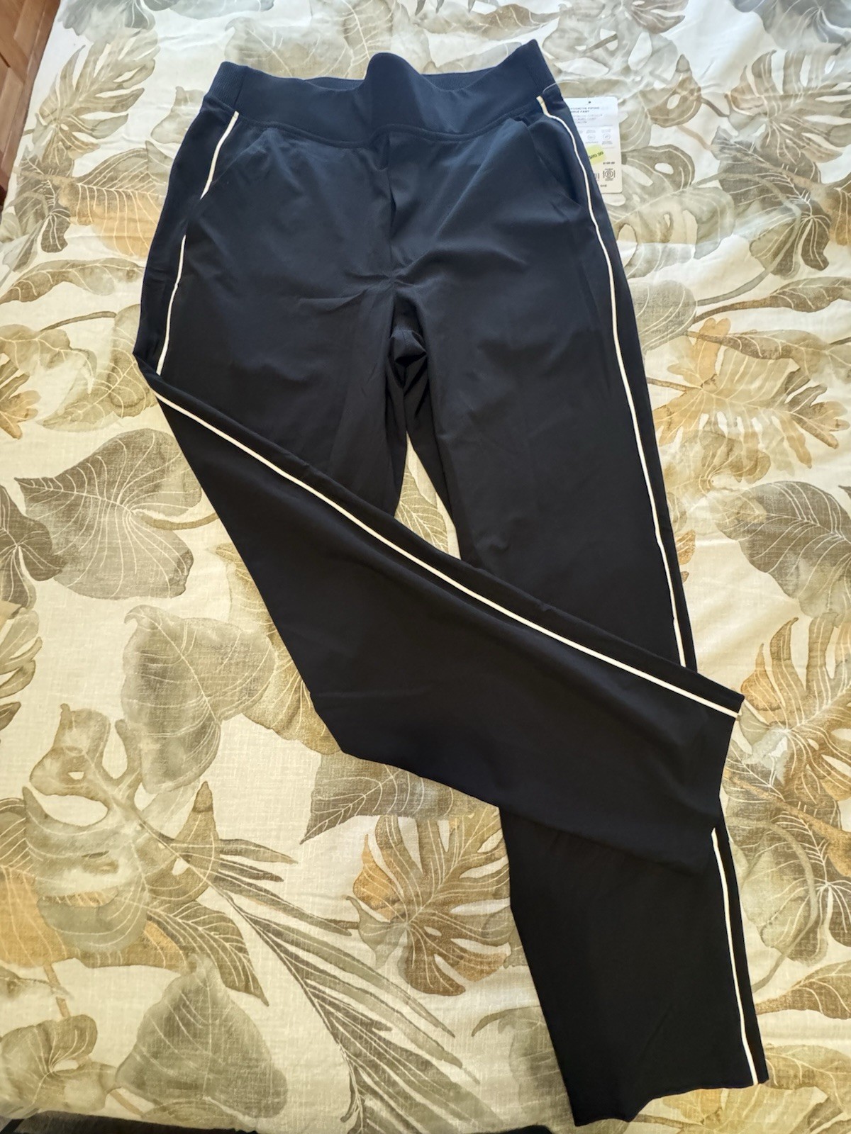 Athleta Women\'s Brooklyn Piping Ankle Pants Size 4