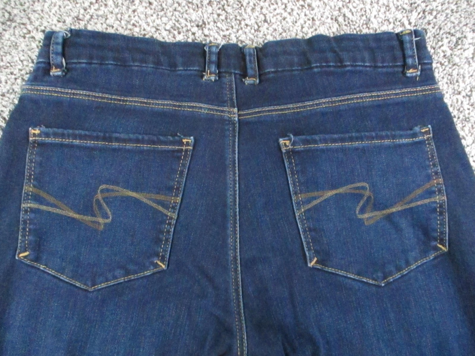 Lee Revolution Denim Skinny Jeans Womens 12 Medium Blue Mid Rise Stretch 31x30