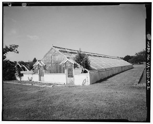 Gorman California 1983 greenhouse southwest view northeast northwest elevations