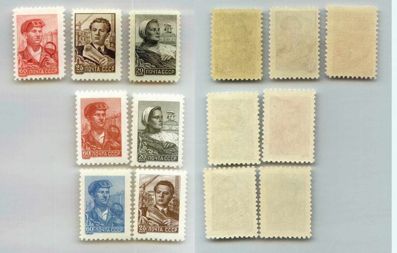 Russia USSR 1958-1960 SC 2286-2293 MNH. rtc5995 Russia USSR 1958-1960 SC 2286-2293 MNH. rtc5995