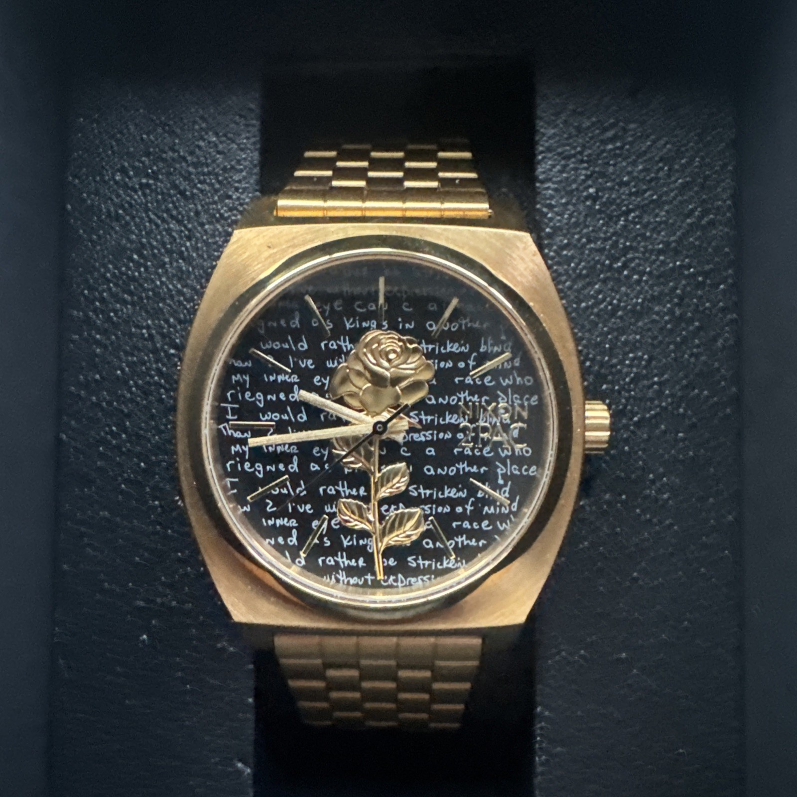 Nixon x Tupac Gold Watch. Limited Edition. Sold out