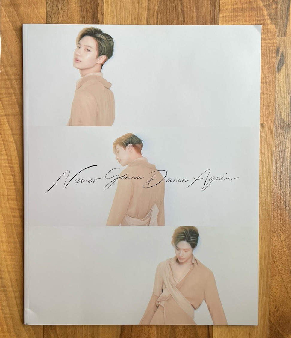 Large Photobook Never Going To Dance Again Shinee Taemin No PC