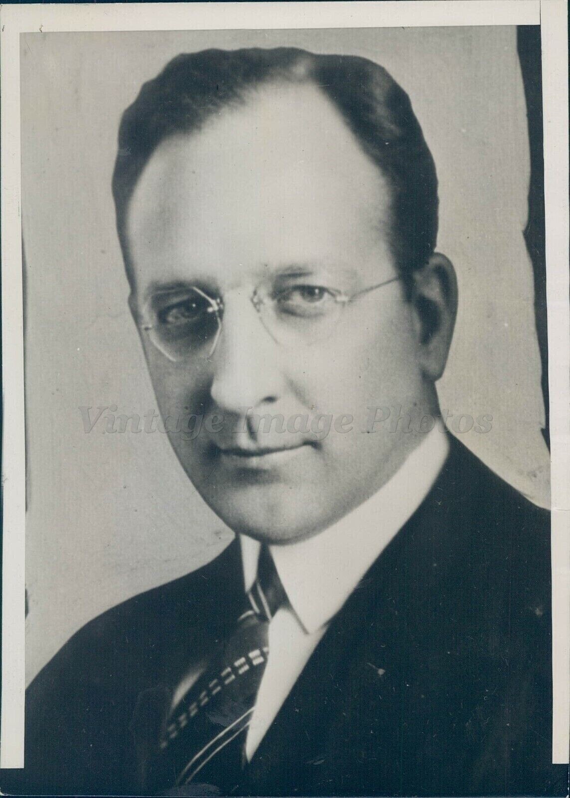 1940 Arnold Joerns President Resources Corporation Fraud Stock Photo