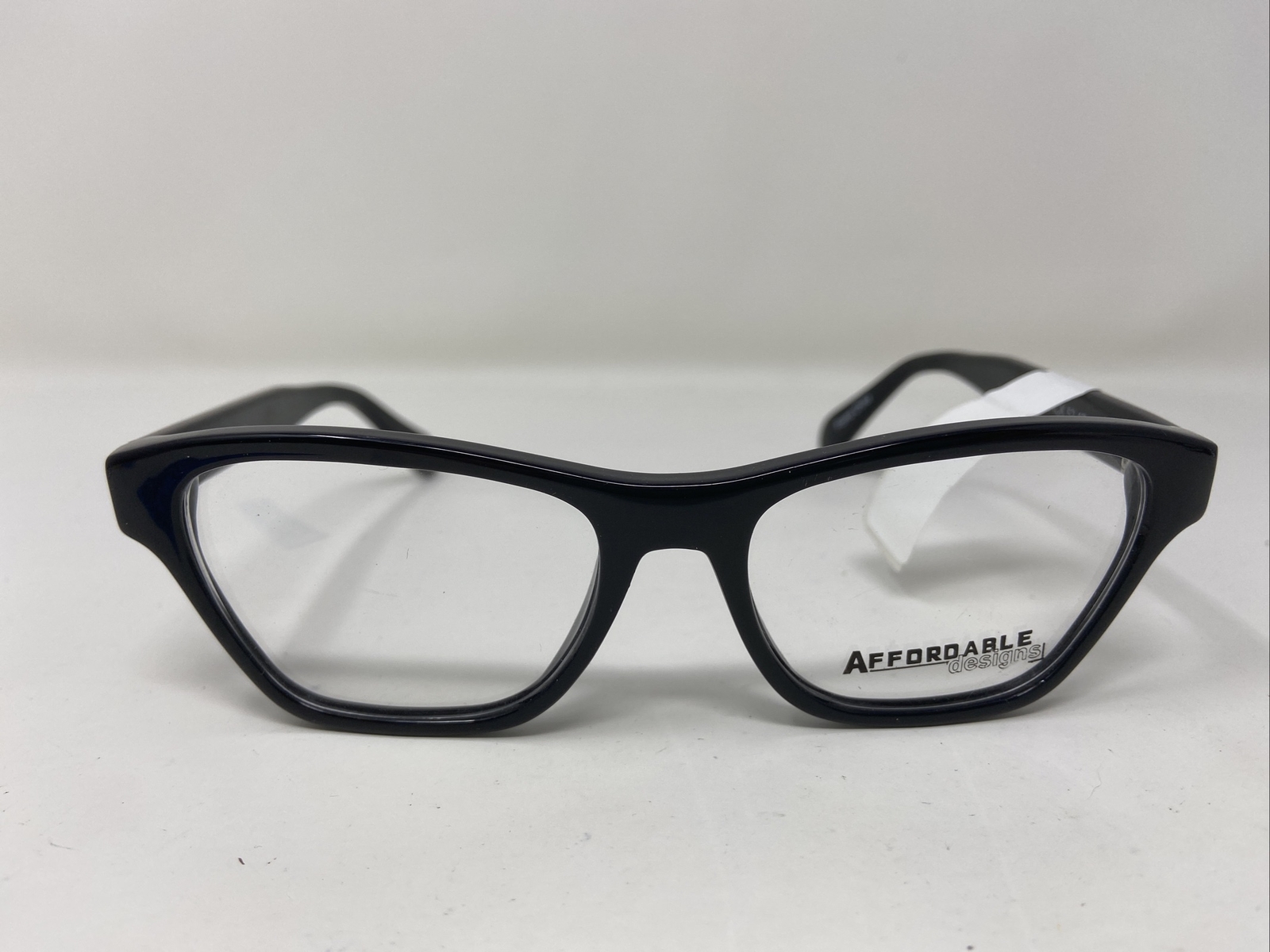 AFFORDABLE EYEGLASSES FRAME REBA BLACK 52-17-140 BLACK FULL RIM 4025
