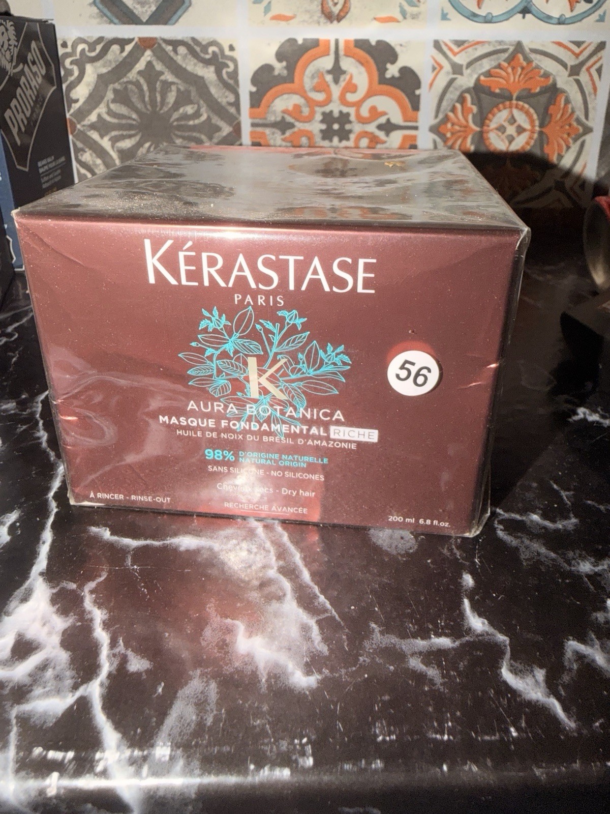 Kérastase Aura Botanica Masque Fondamental Riche Hair Mask Dry Hair 6.8 oz