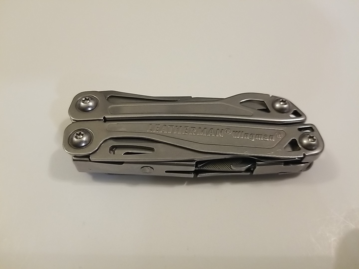 Leatherman Wingman Multi Tool Bottle Opener Pliers Scissors Knife Screwdrivers Leatherman Wingman Multi Tool Bottle Opener Pliers Scissors Knife Screwdrivers