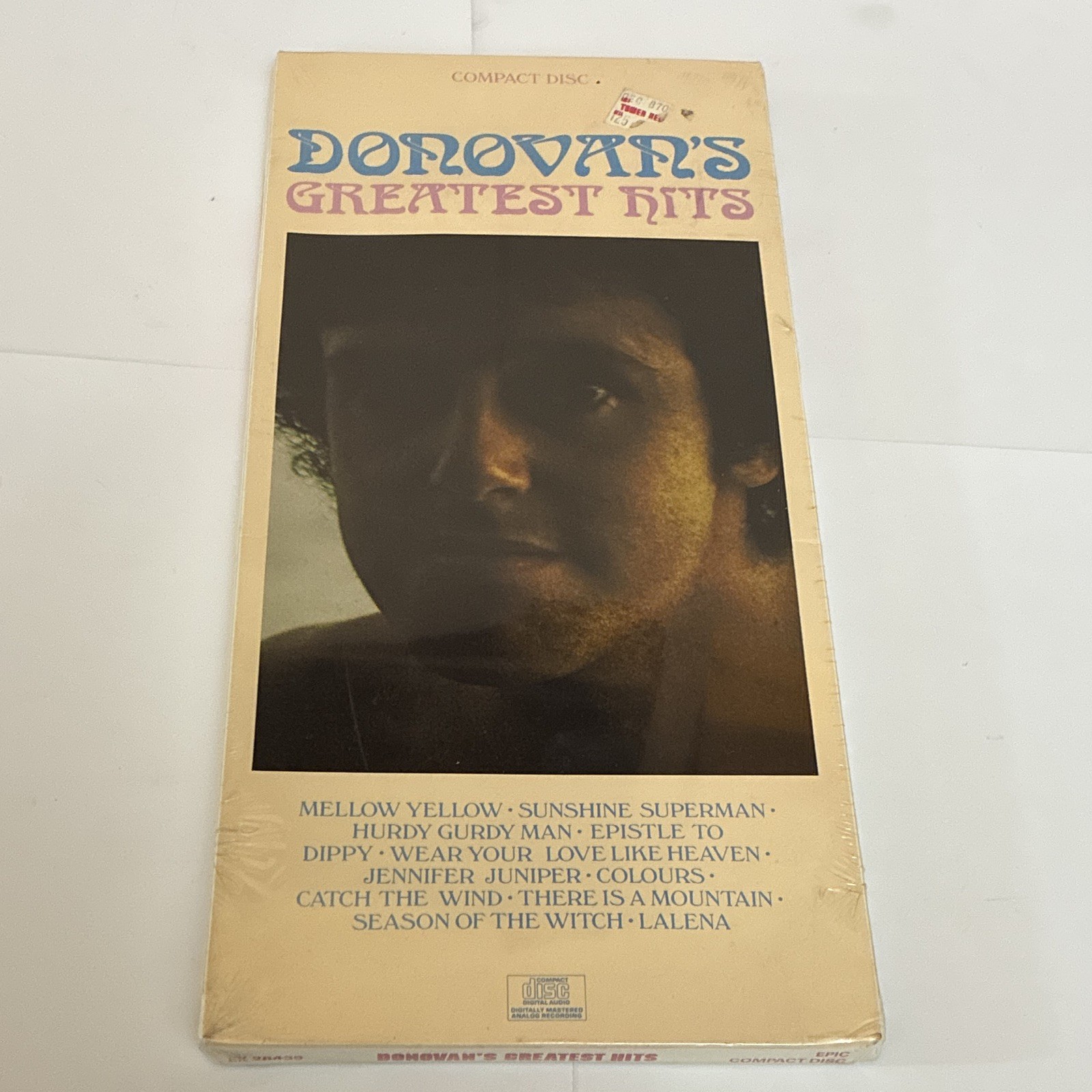 Donovan\'s Greatest Hits by Donovan (CD in a vintage longbox). Donovan\'s Greatest Hits by Donovan (CD in a vintage longbox).