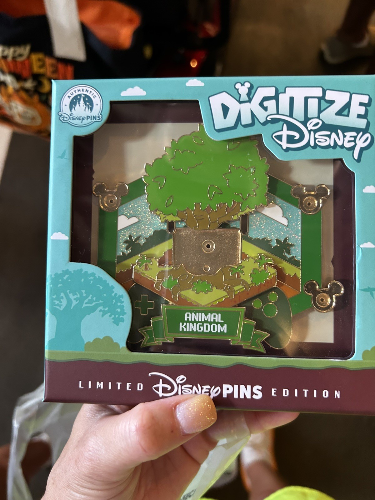 New Authentic Disney Digitize Jumbo Pin Animal Kingdom LE 3000 WDW New Authentic Disney Digitize Jumbo Pin Animal Kingdom LE 3000 WDW