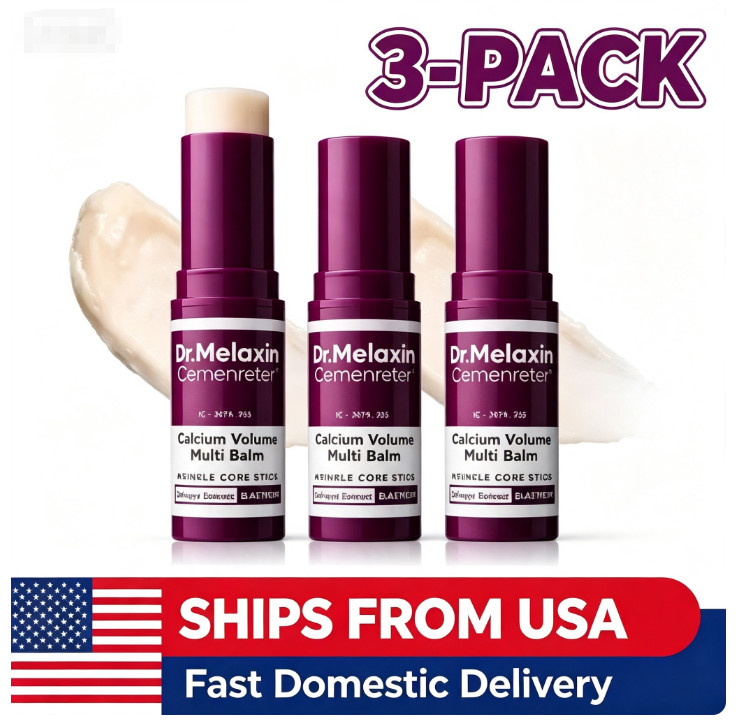 3x DR.MELAXIN Cemenrete Multi Volume Calcium Balm 9g Anti-aging Voulme K-Beauty 3x DR.MELAXIN Cemenrete Multi Volume Calcium Balm 9g Anti-aging Voulme K-Beauty
