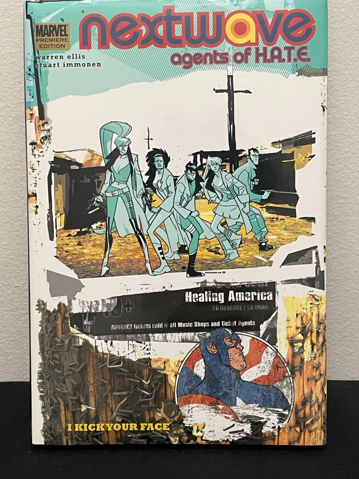 Nextwave Agents of HATE Vol 2 Hardcover Marvel Warren Ellis Immonen w/ Dust Jack Nextwave Agents of HATE Vol 2 Hardcover Marvel Warren Ellis Immonen w/ Dust Jack