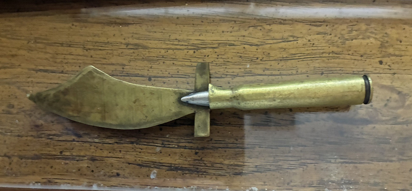 Antique WWI Trench Art Letter Opener - FA 9 15 PRICED FOR QUICK SALE