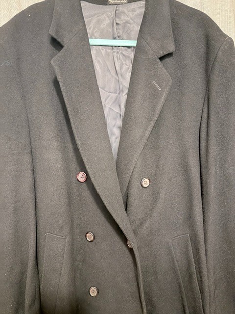 Vintage -Strathmore by Anderson Little-Men\' Coat, Cashmere blend-Made in Hungary Vintage -Strathmore by Anderson Little-Men\' Coat, Cashmere blend-Made in Hungary