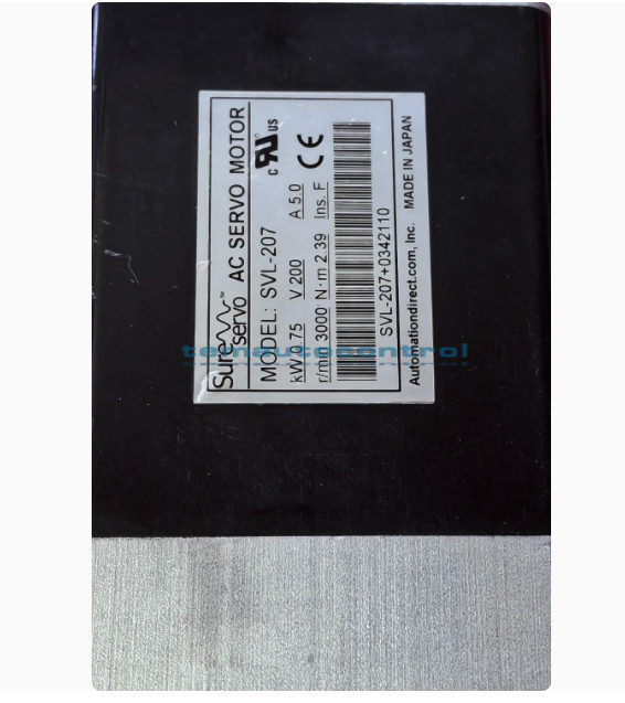 Used 1PCS SureServo SVL-207 AC Servo Motor 0.75KW Tested Free delivery Used 1PCS SureServo SVL-207 AC Servo Motor 0.75KW Tested Free delivery