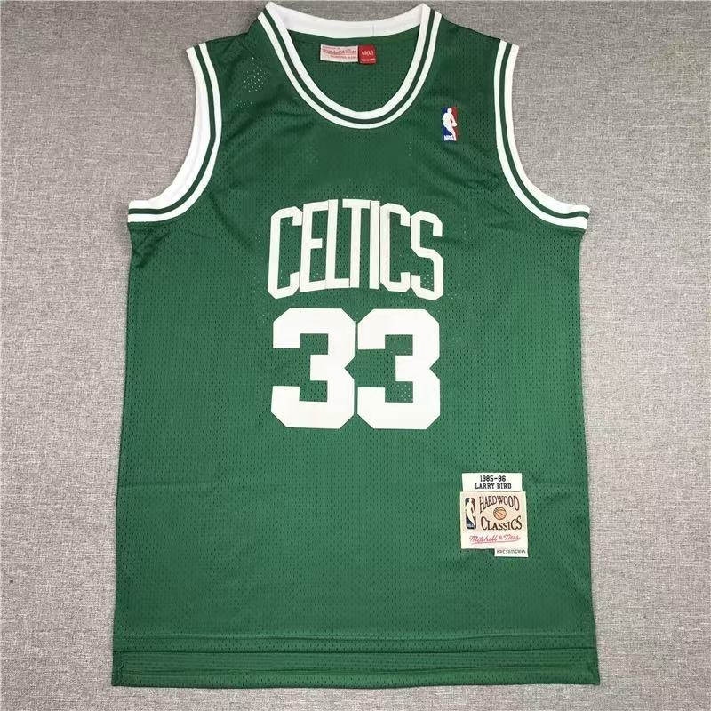 Vintage MEN Larry Bird 1985-86 Stitched Jersey Retro Green/White /Black Vintage MEN Larry Bird 1985-86 Stitched Jersey Retro Green/White /Black