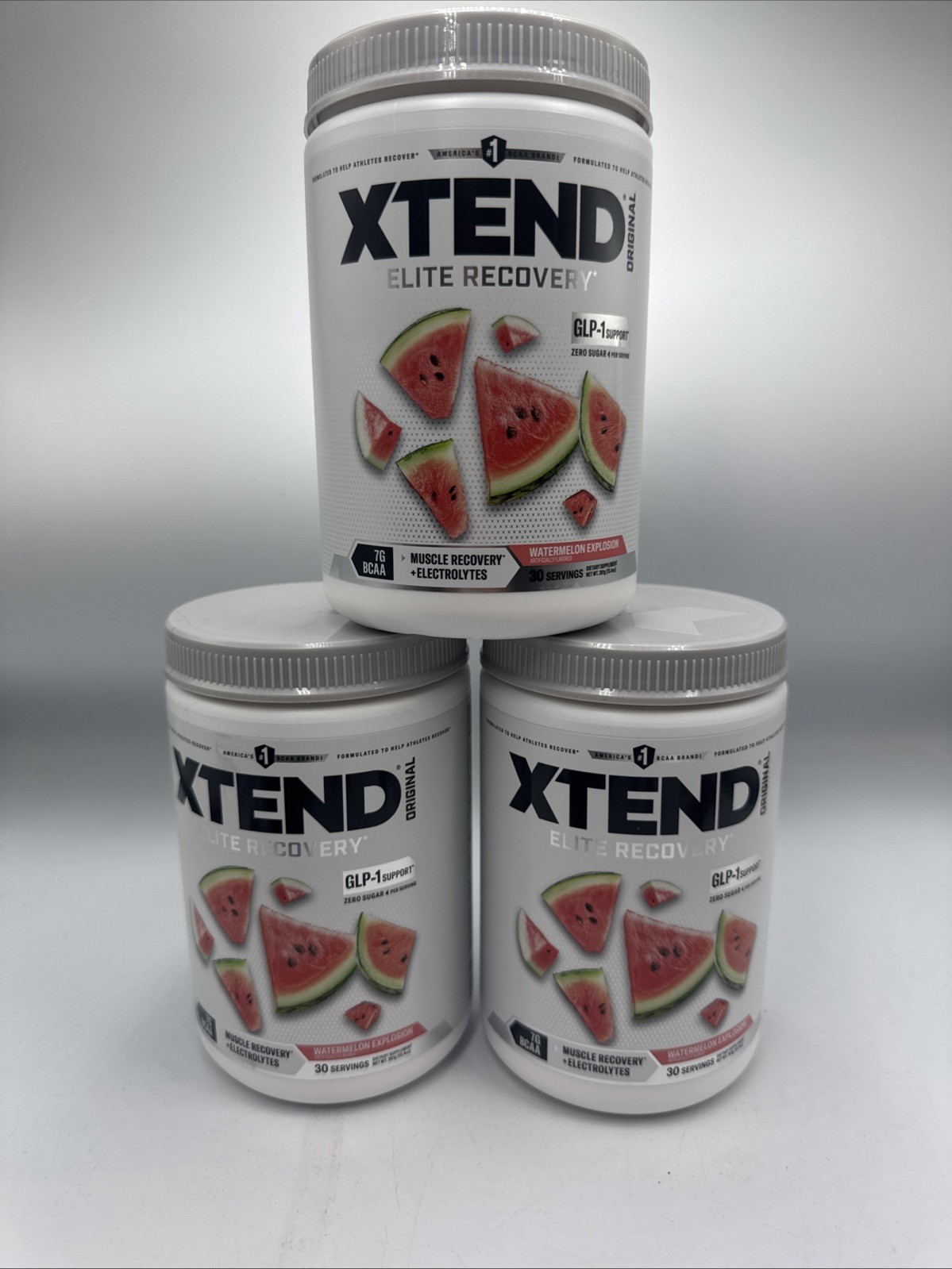 XTEND Original 7G BCAA Powder, Watermelon Explosion 30 Serv 0 Sugar EXP 02/28(3)