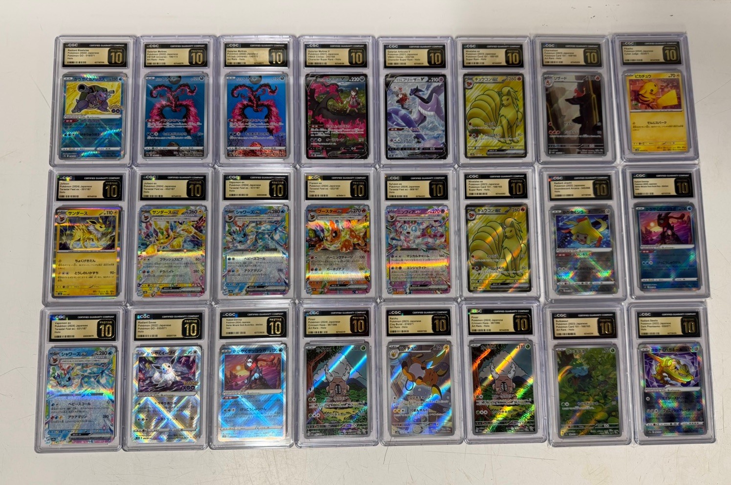 Mystery CGC Pristine 10 Pokemon Slab