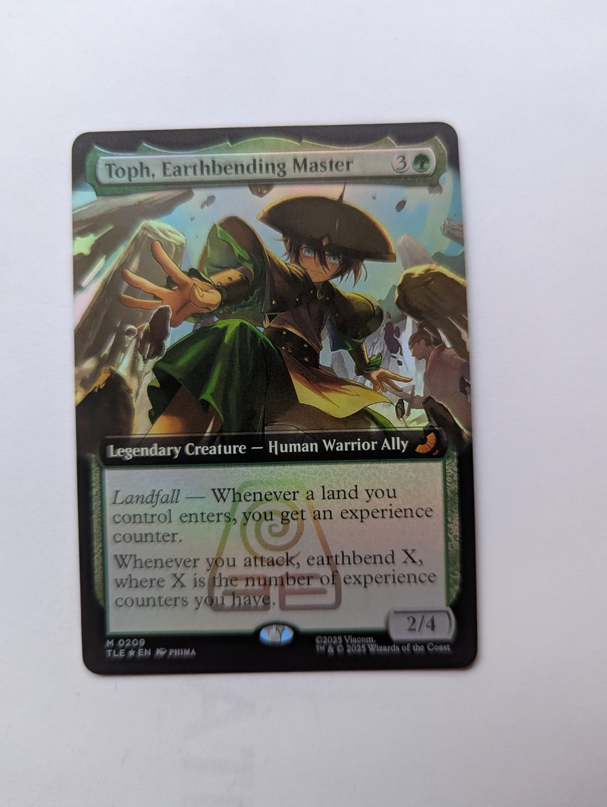Toph, Earthbending Master (Extended Art) Avatar: Foil Toph, Earthbending Master (Extended Art) Avatar: Foil