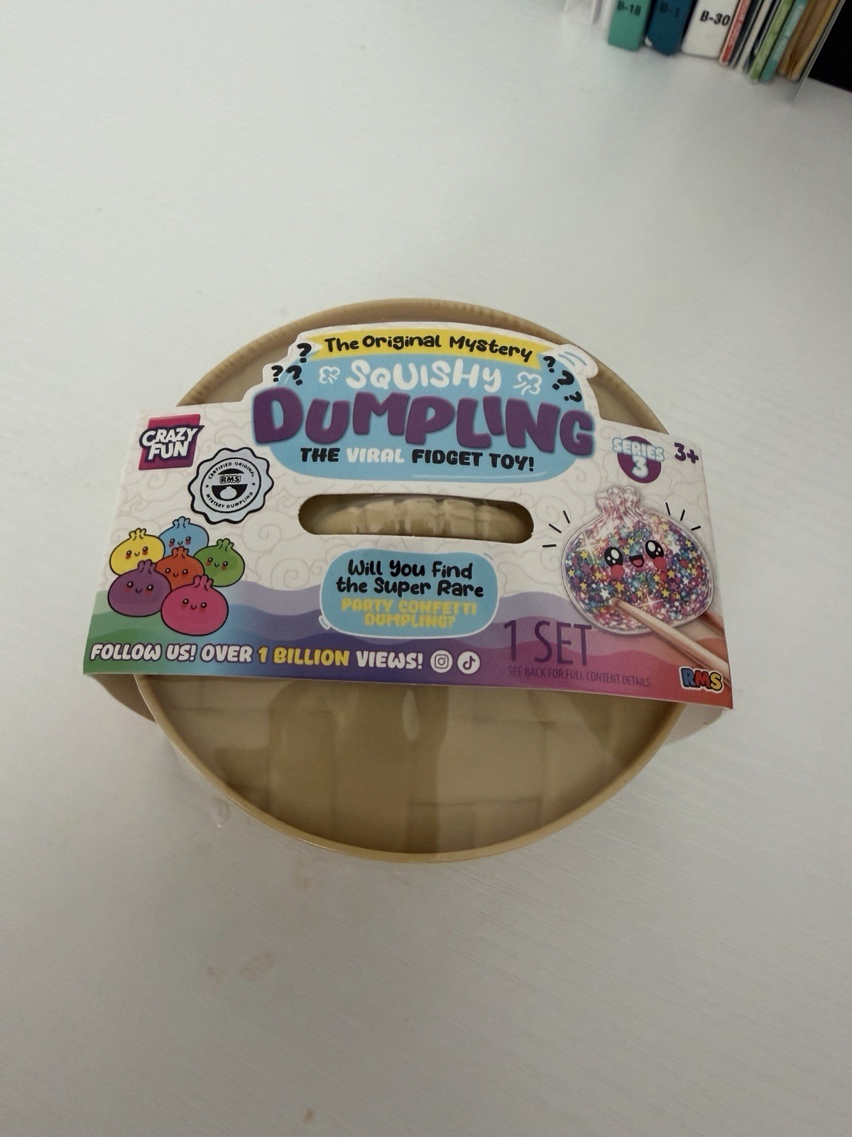 Authentic RMS Squishy Dumpling Series 3 Brand New Sealed In Package Authentic RMS Squishy Dumpling Series 3 Brand New Sealed In Package