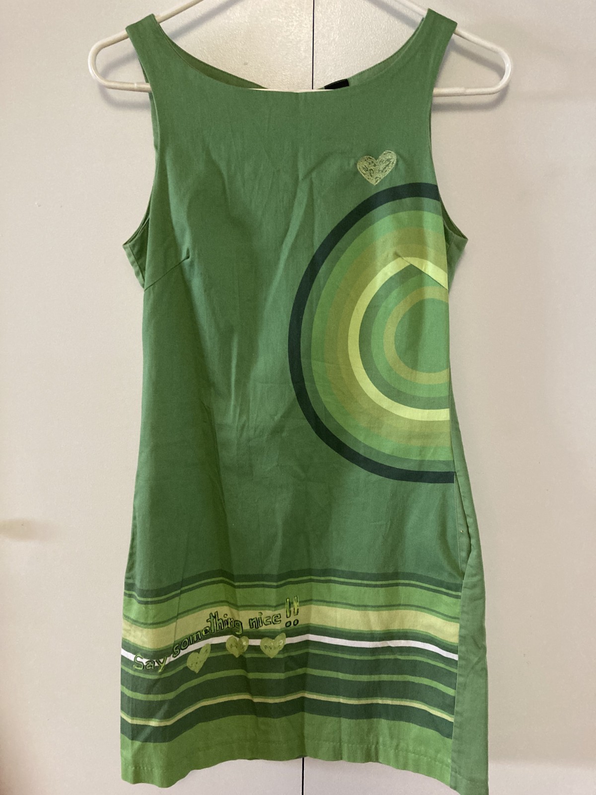 DESIGUAL Women\'s Sleeveless Dress Size S with pockets