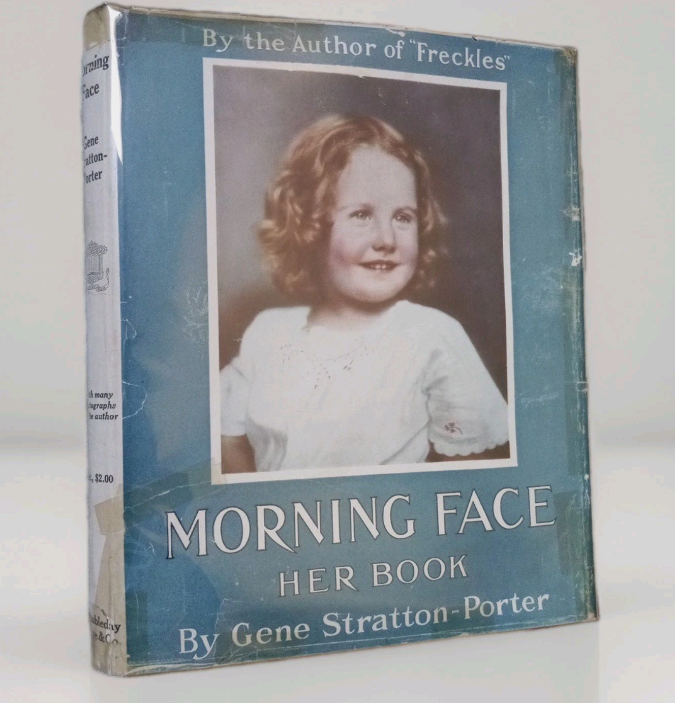 MORNING FACE Gene Stratton-Porter 1916 1st Ed + Original Dust Jacket - Very Good