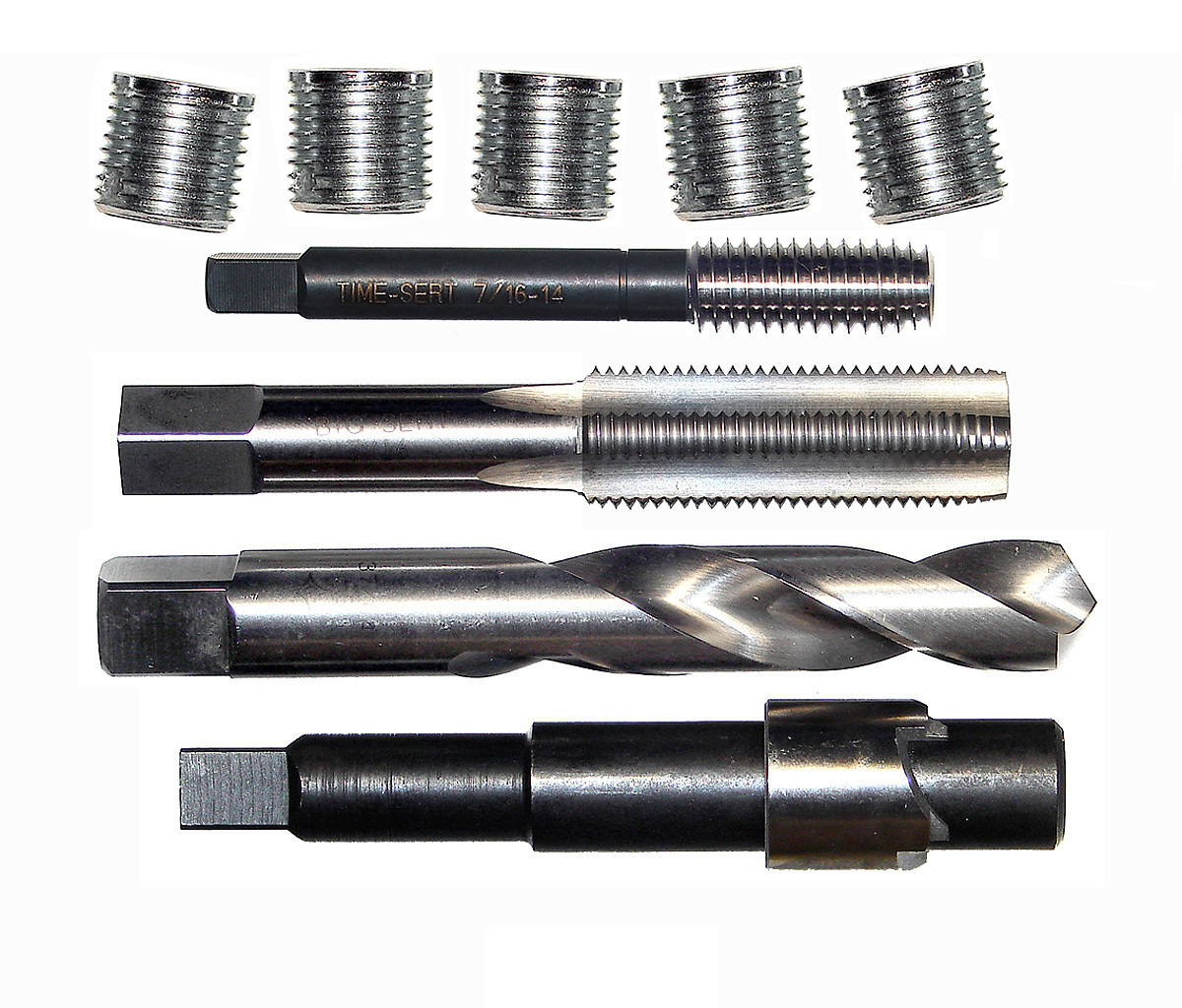 Big-Sert 5761 7/16-14 Second Time Thread Repair Kit - 