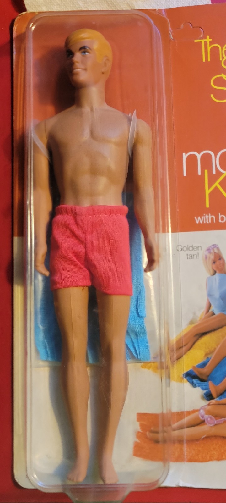VINTAGE 1970 MATTEL  MALIBU  KEN DOLL NRFB